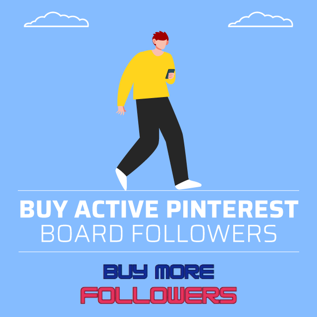 Buy Active Pinterest Board Followers